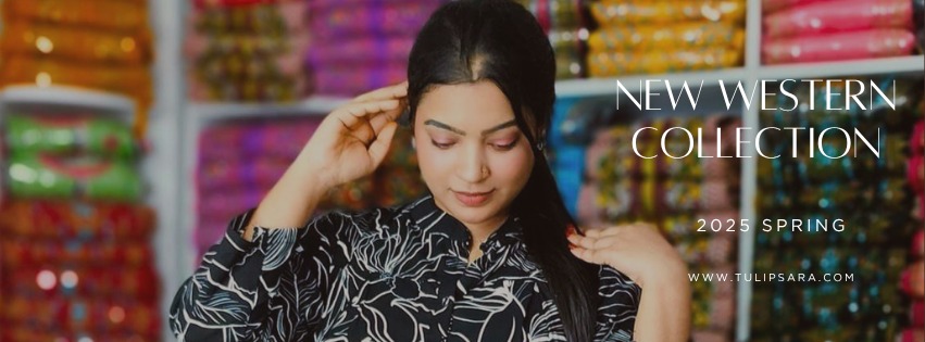 স্টোন জর্জেট শাড়ি লাইভ