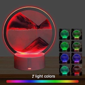 3D Hourglass with RGB Light