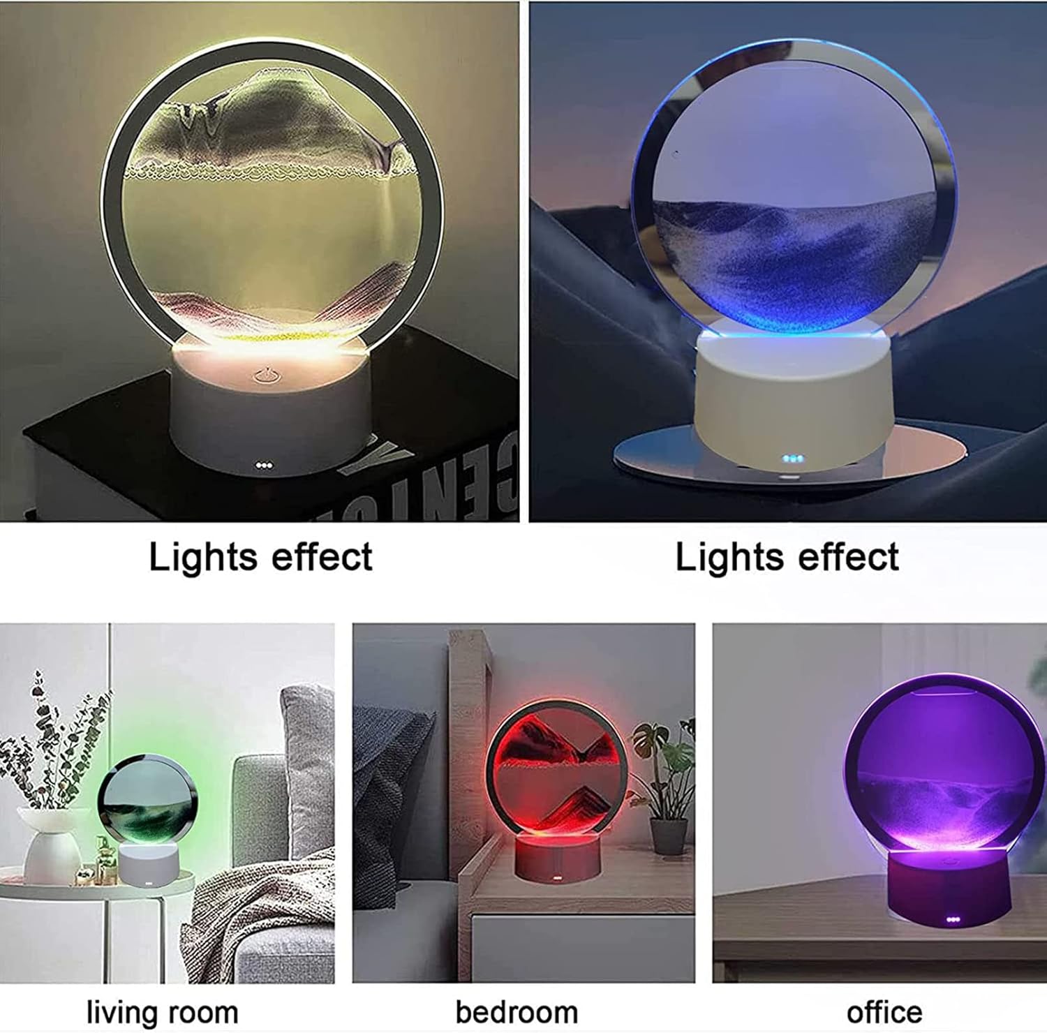 3D Hourglass with RGB Light - Image 2