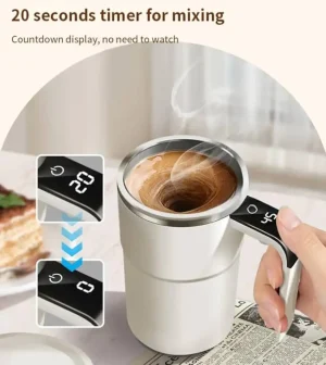Rechargeable Led Automatic Stirring Coffee Cup