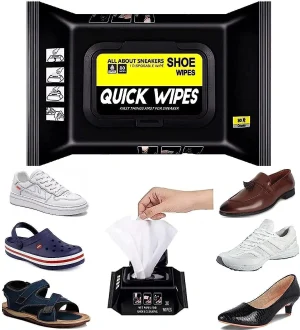 Shoe Cleaning Wipes (80 Pack)